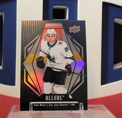 Timo Meier 2022-23 - Black Rainbow #44 Allure Upper Deck